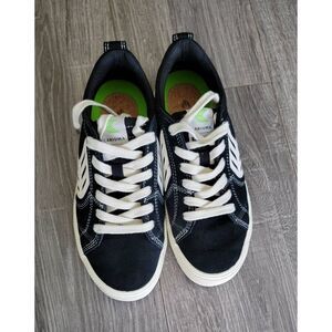 Cariuma CATIBA PRO Low Black Contrast/Ivory Woman's 7.5 Men's 6